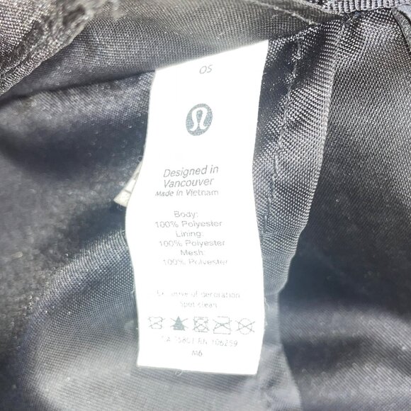 Lululemon Unisex Green/Black Camouflage Adjustable Strap Compact Crossbody Bag - Picture 12 of 13